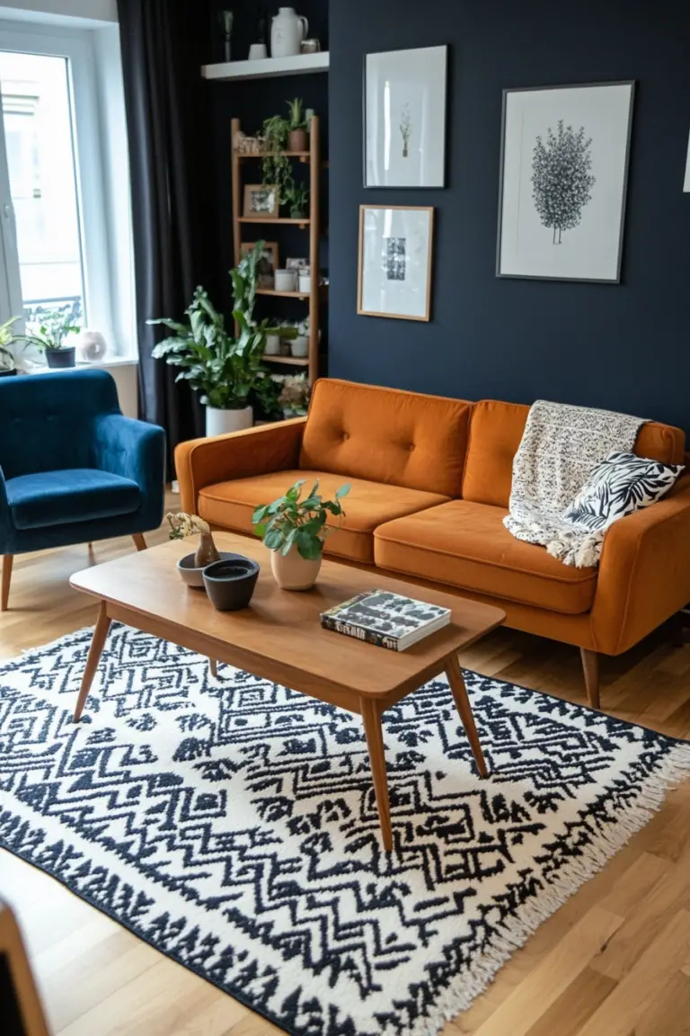 It is Possible to Create a Bright & Mid-Century Modern Living Room – Here’s How!