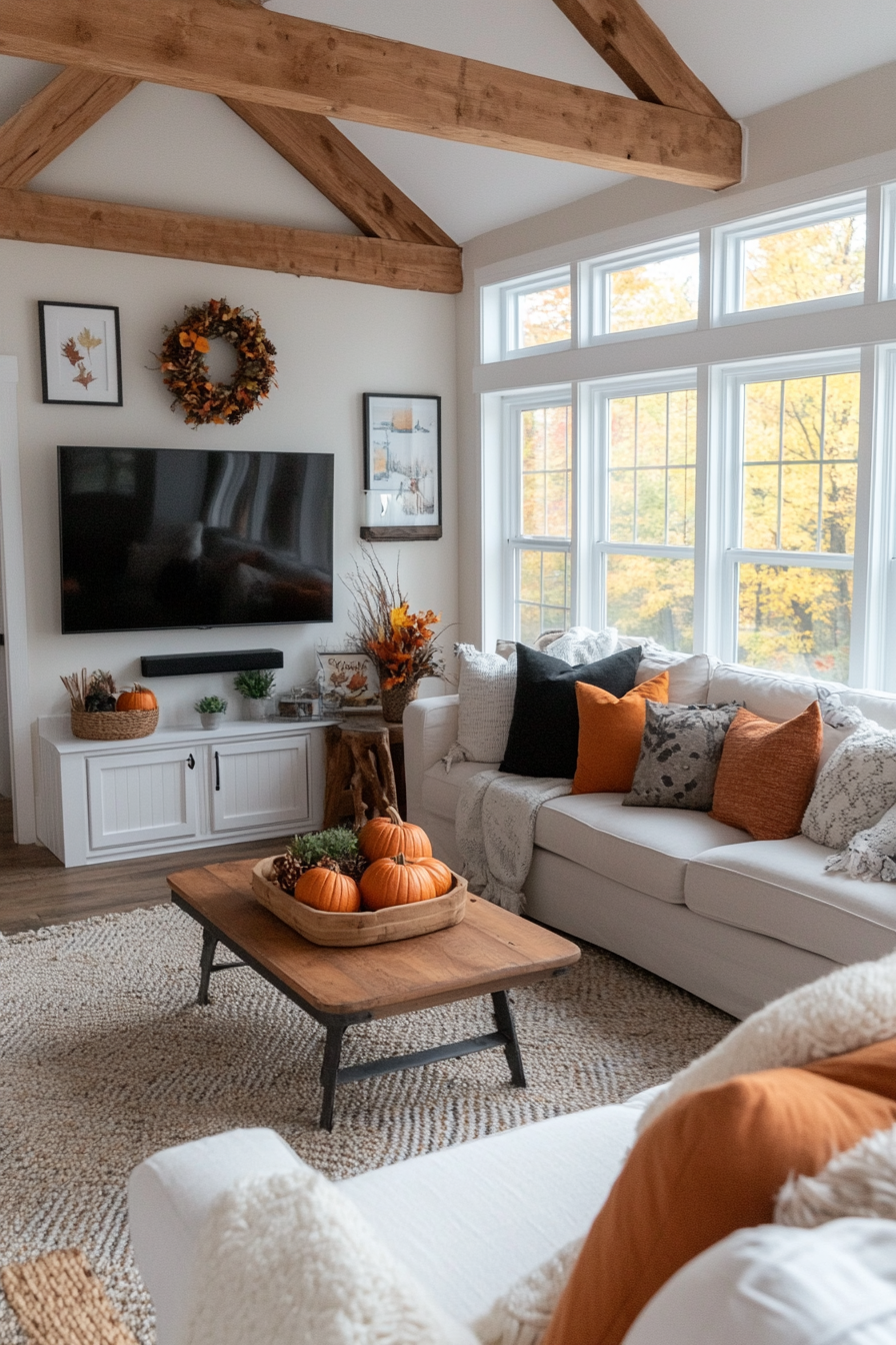 DIY fall wreaths and budget-friendly thrift store finds