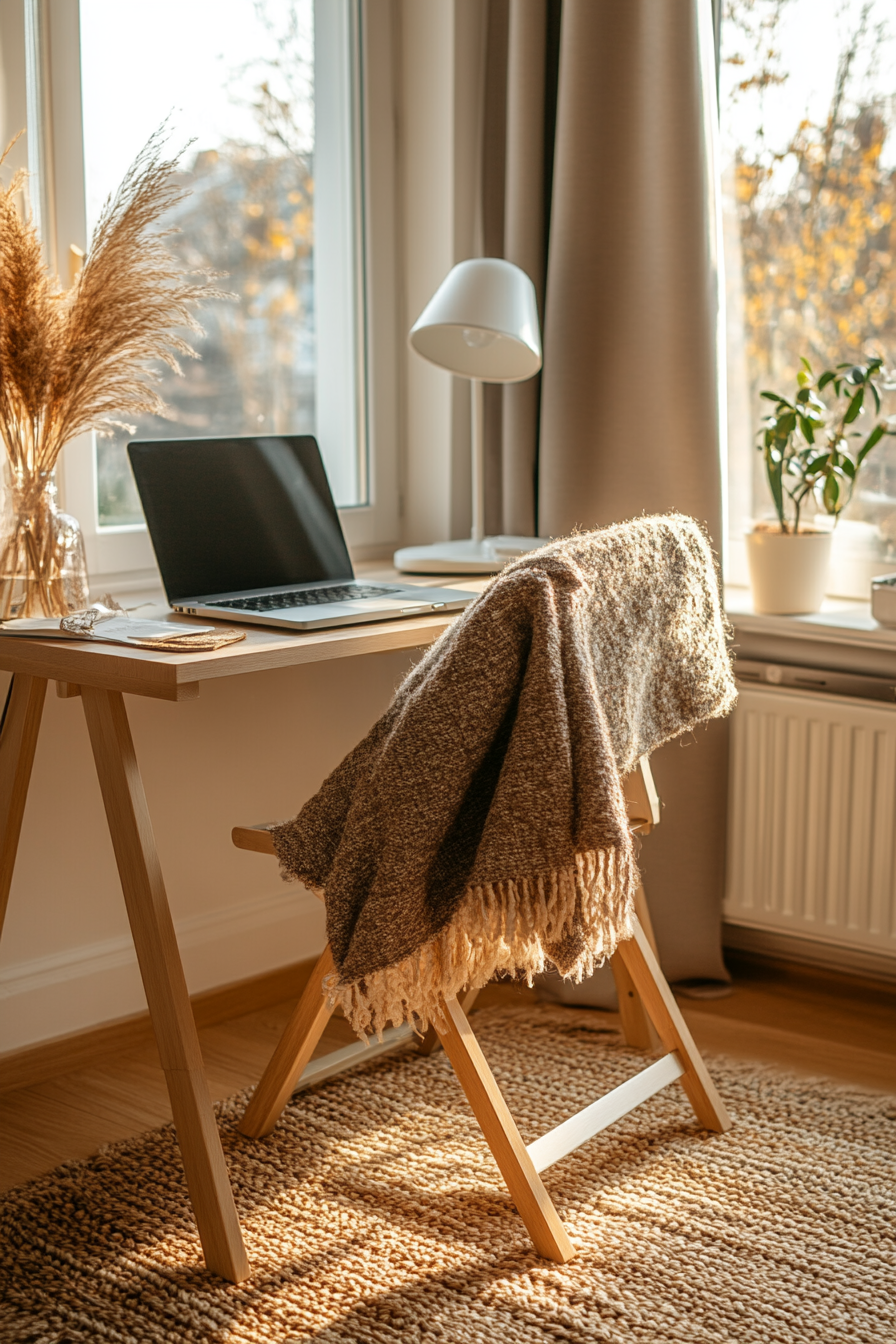 Folding chair for small bedroom home office