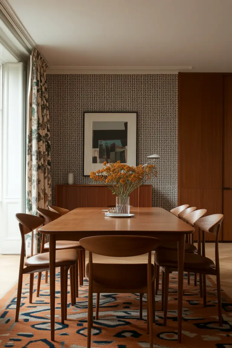 Make Best Use of a Mid Century Modern Dining Room
