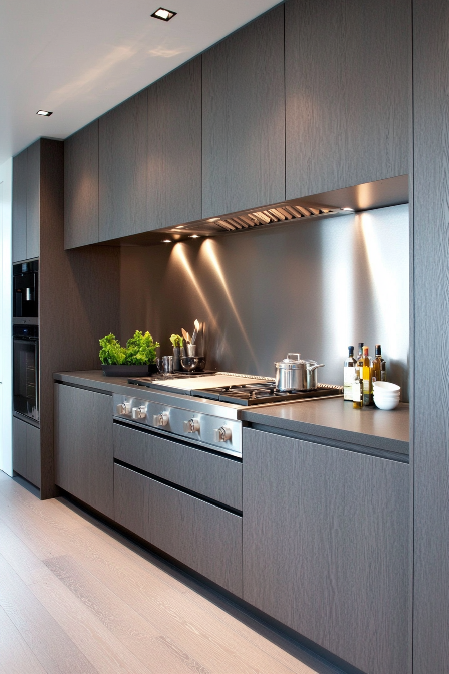 Budget-friendly black stainless steel kitchen appliances
