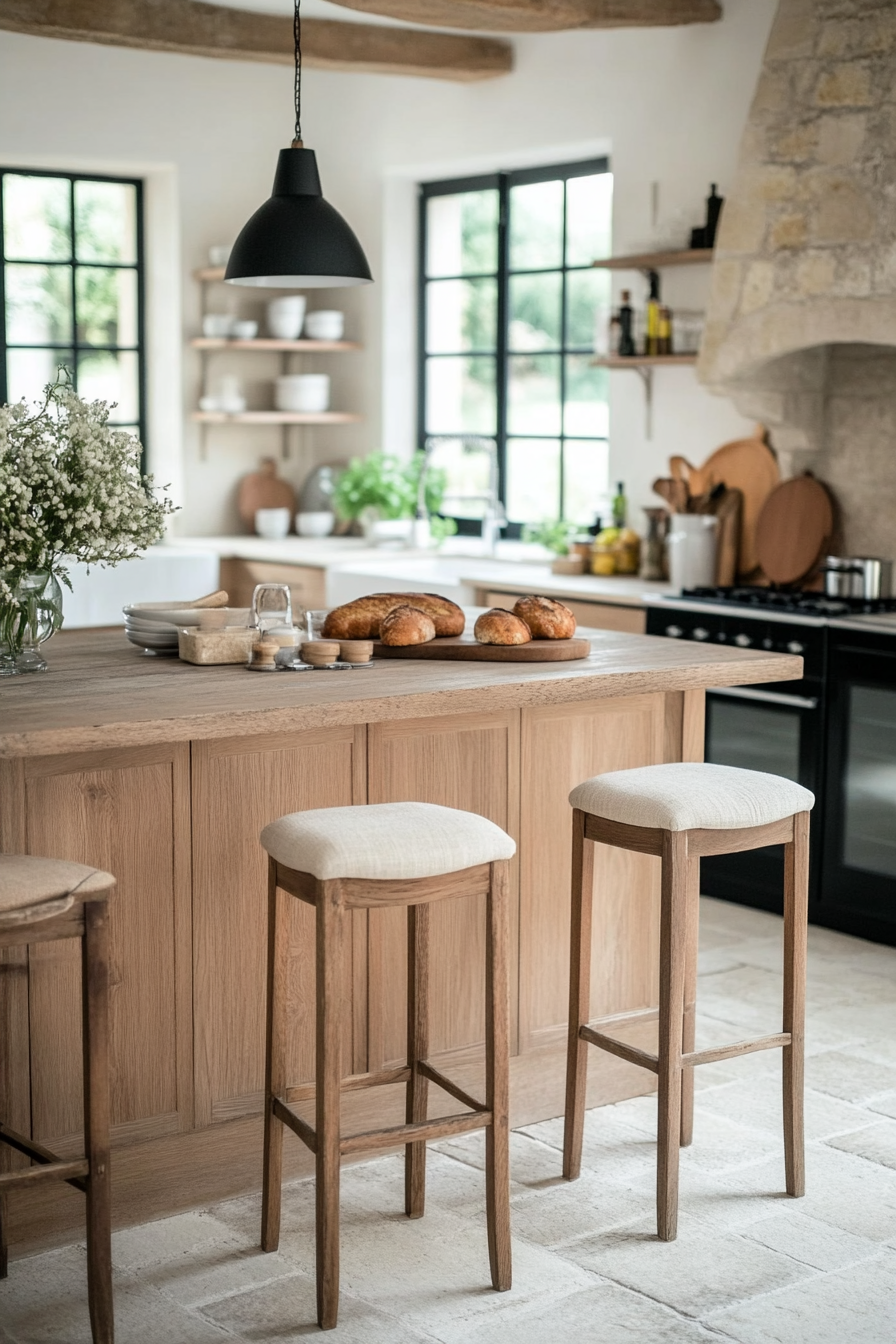 Elegant French bar stools