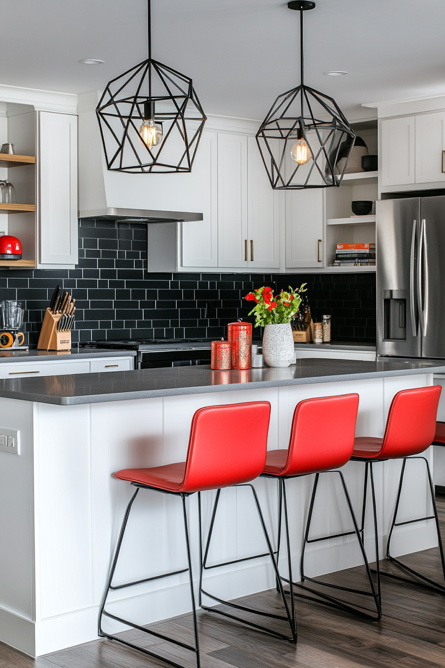 Sleek modern designs focus on monochromatic tones.