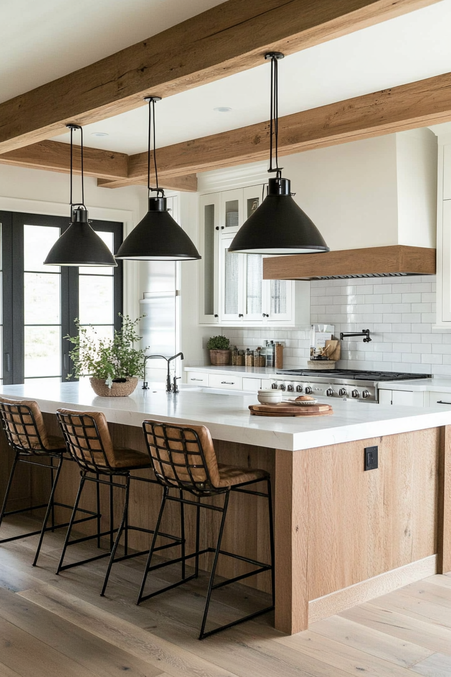 Linear lighting fixture for kitchen islands