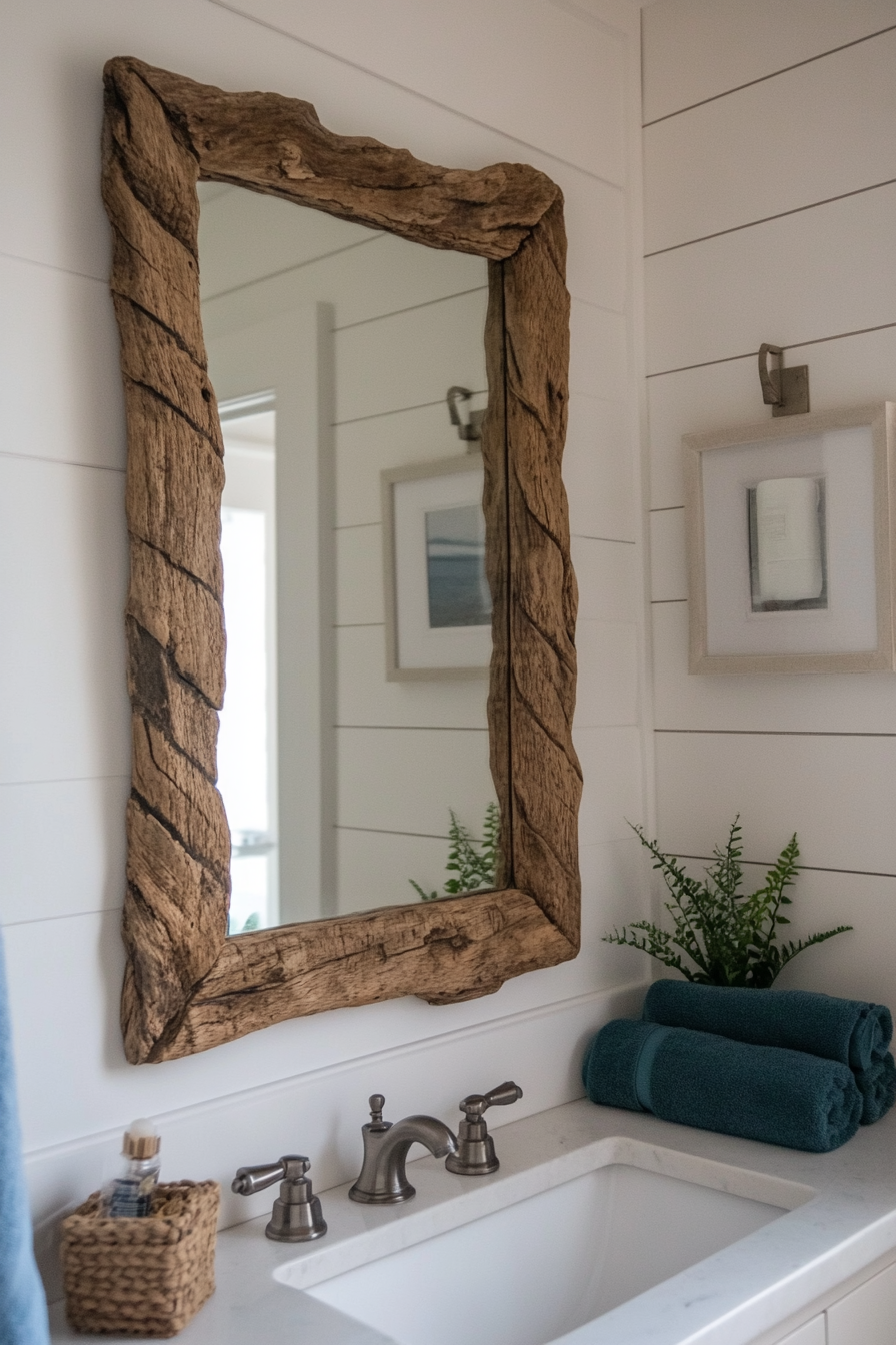 Affordable driftwood mirror alternatives
