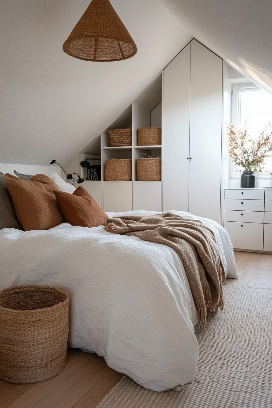 Functional storage solutions with clean lines
