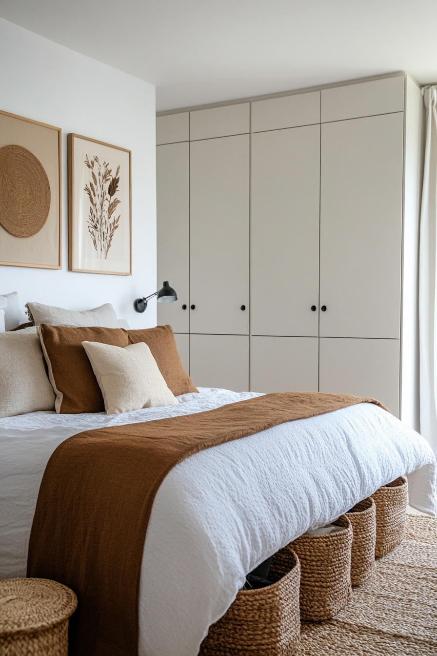 Functional storage solutions with clean lines