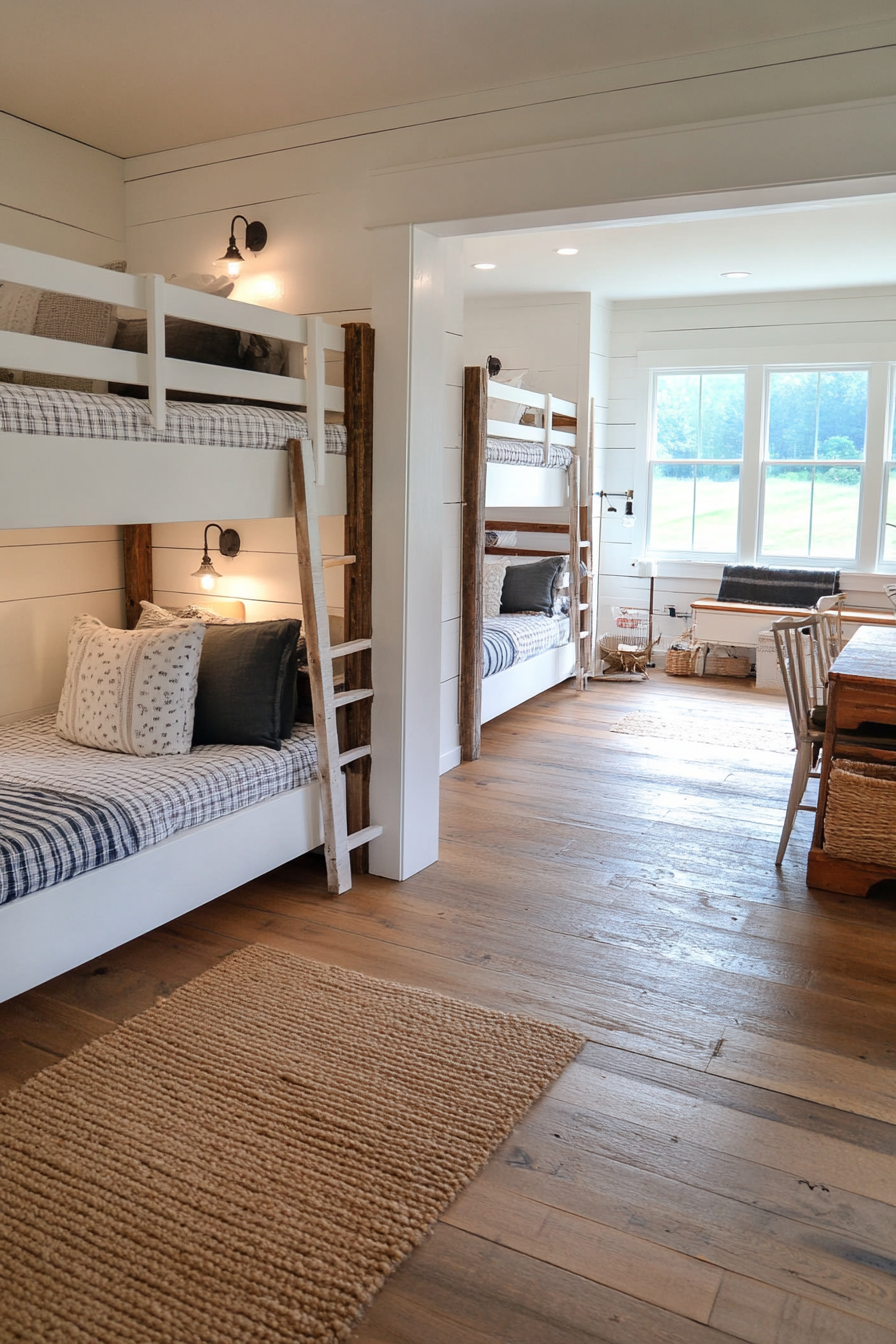 Additional view of farmhouse decor with shiplap